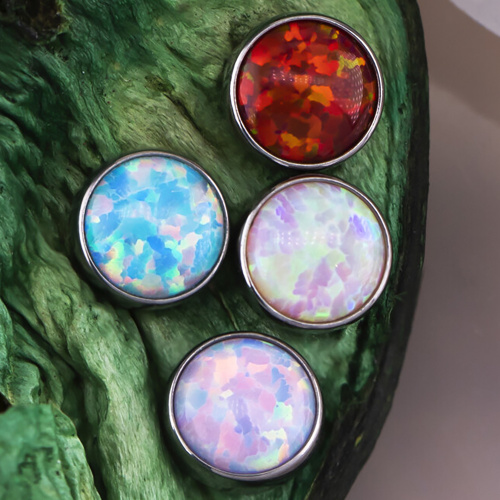 Накрутка с опалом 14 1.6 мм фото 2